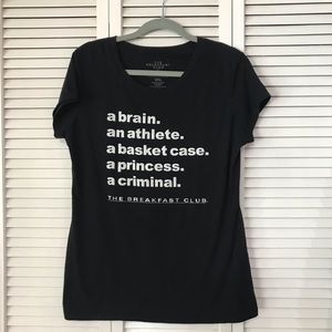 Black Breakfast Club Graphic T